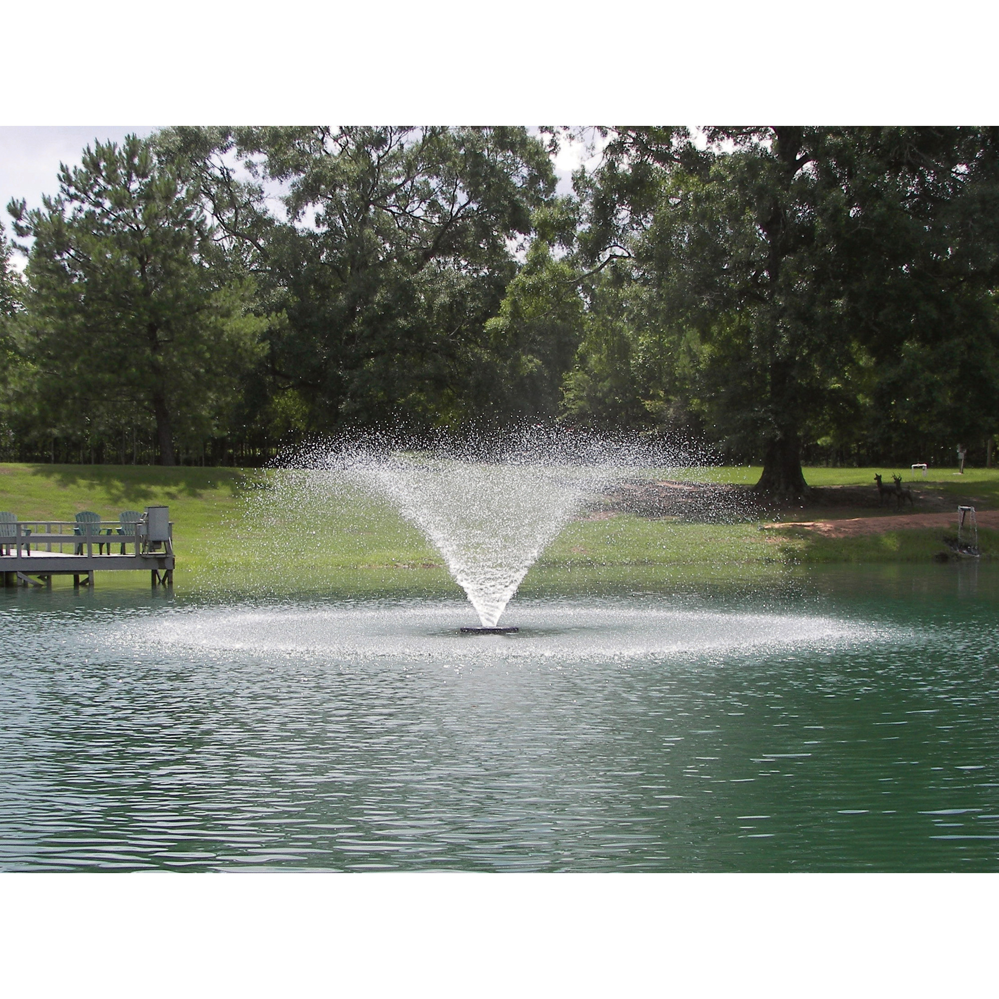 Kasco Aerating Fountain, 1 HP, 240V, 250-Ft. Cord, Model# 4400HVFX250